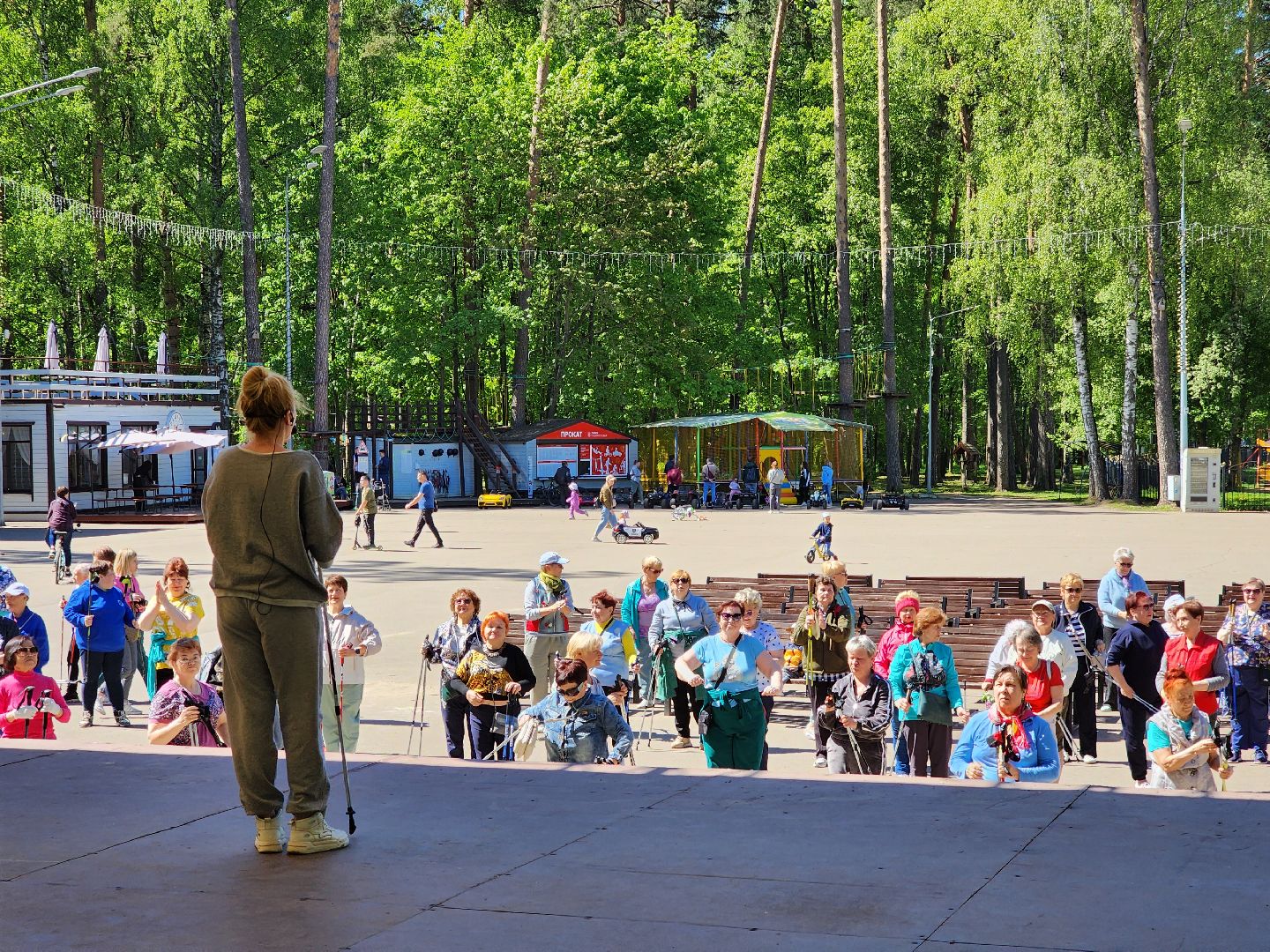 Ногинск, Авктивное долголетие, Общество, Жители, Марафон, скандинавская ходьба, марафон по скандинавской ходьбе,