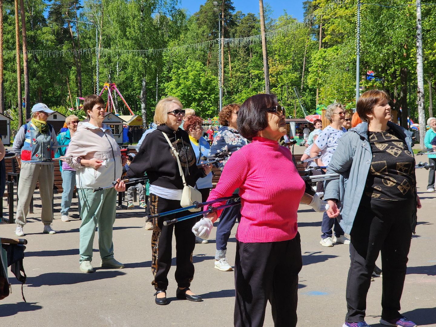 Ногинск, Авктивное долголетие, Общество, Жители, Марафон, скандинавская ходьба, марафон по скандинавской ходьбе,