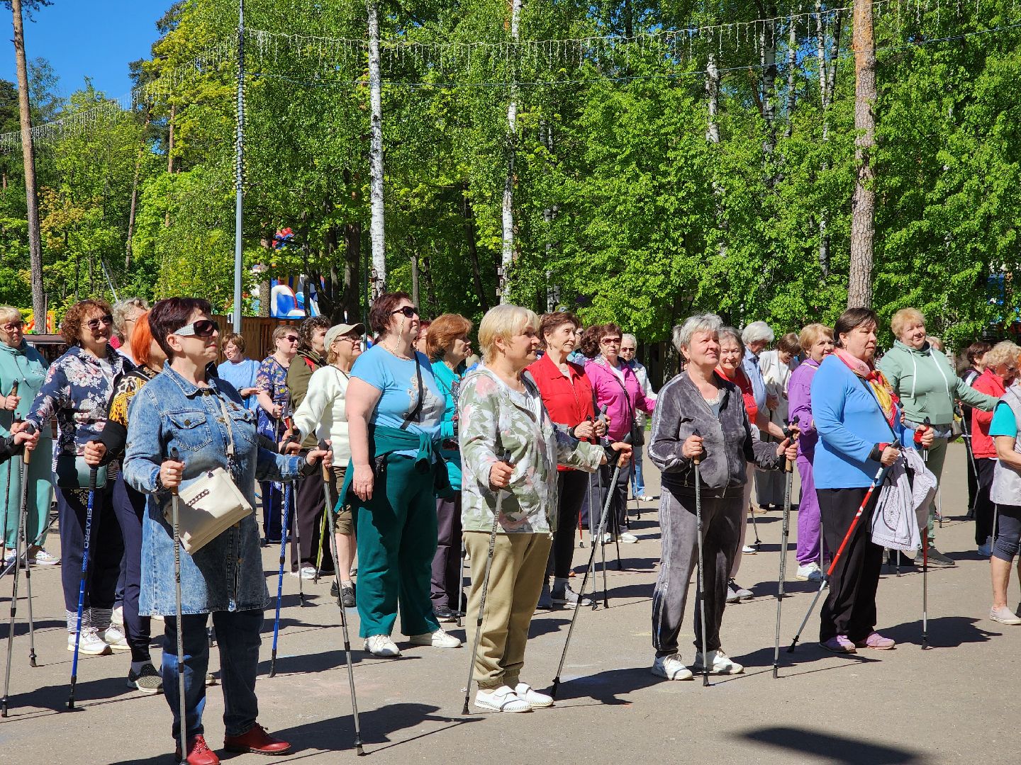 Ногинск, Авктивное долголетие, Общество, Жители, Марафон, скандинавская ходьба, марафон по скандинавской ходьбе,