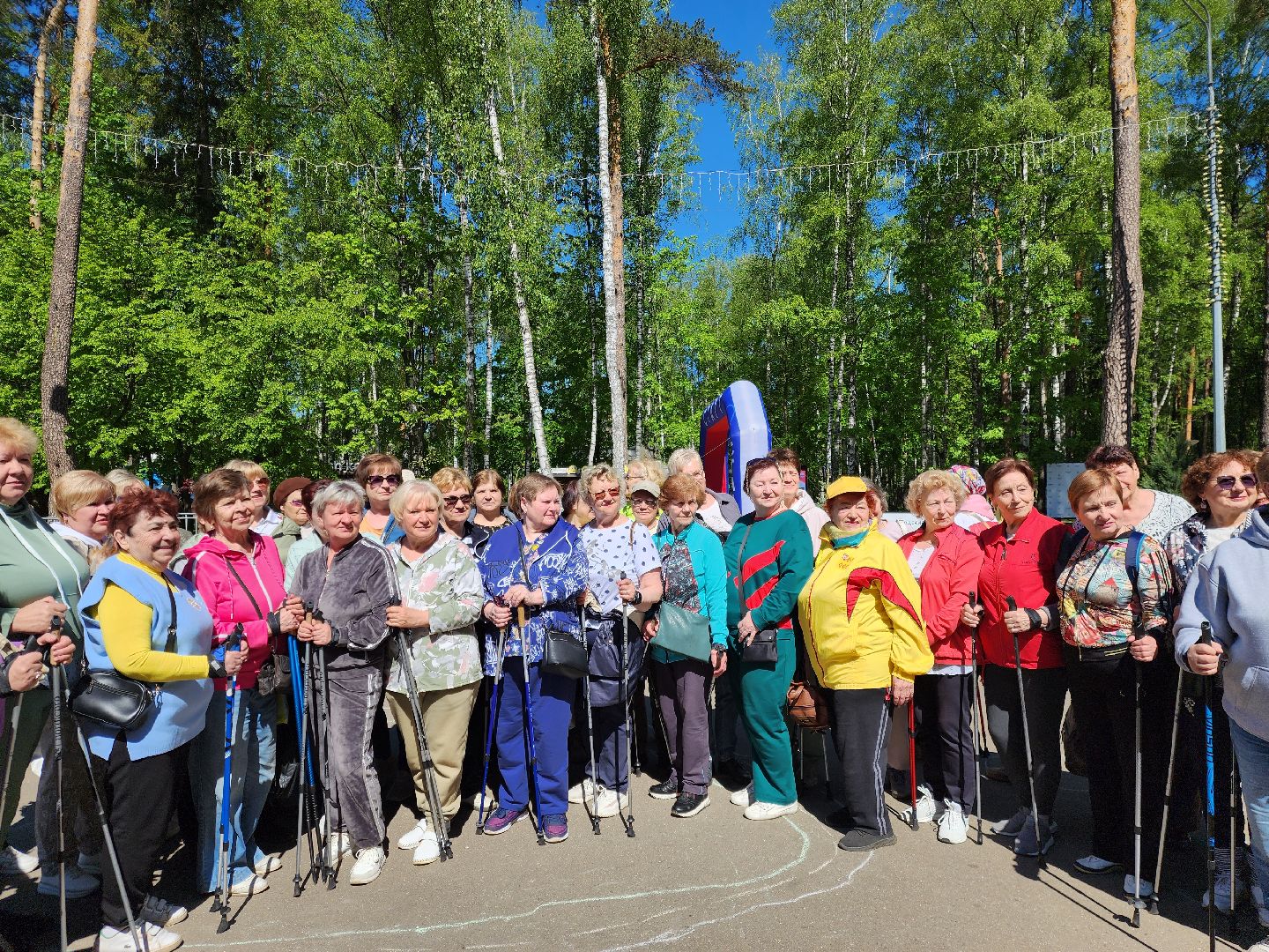 Ногинск, Авктивное долголетие, Общество, Жители, Марафон, скандинавская ходьба, марафон по скандинавской ходьбе,