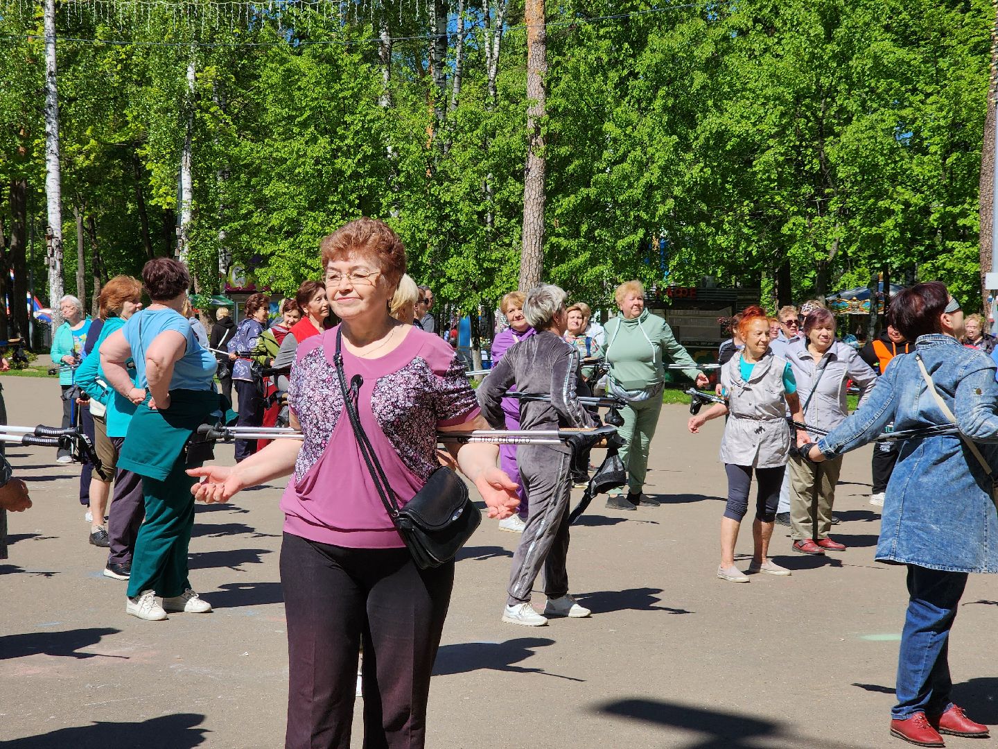 Ногинск, Авктивное долголетие, Общество, Жители, Марафон, скандинавская ходьба, марафон по скандинавской ходьбе,
