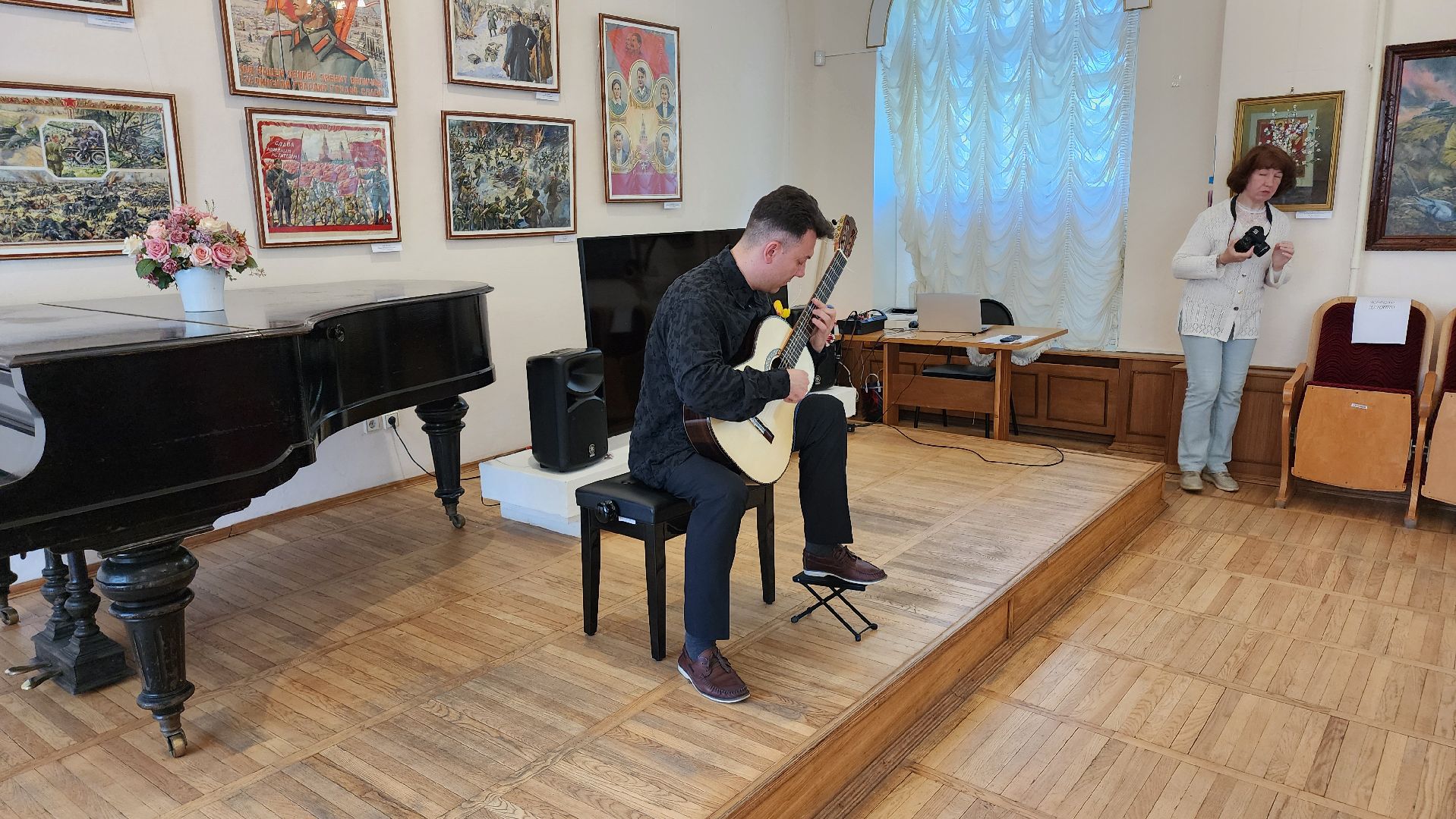 кашира, краеведческий музей, ночь в музее, классическая гитара, концерт, владислав домогацкий,