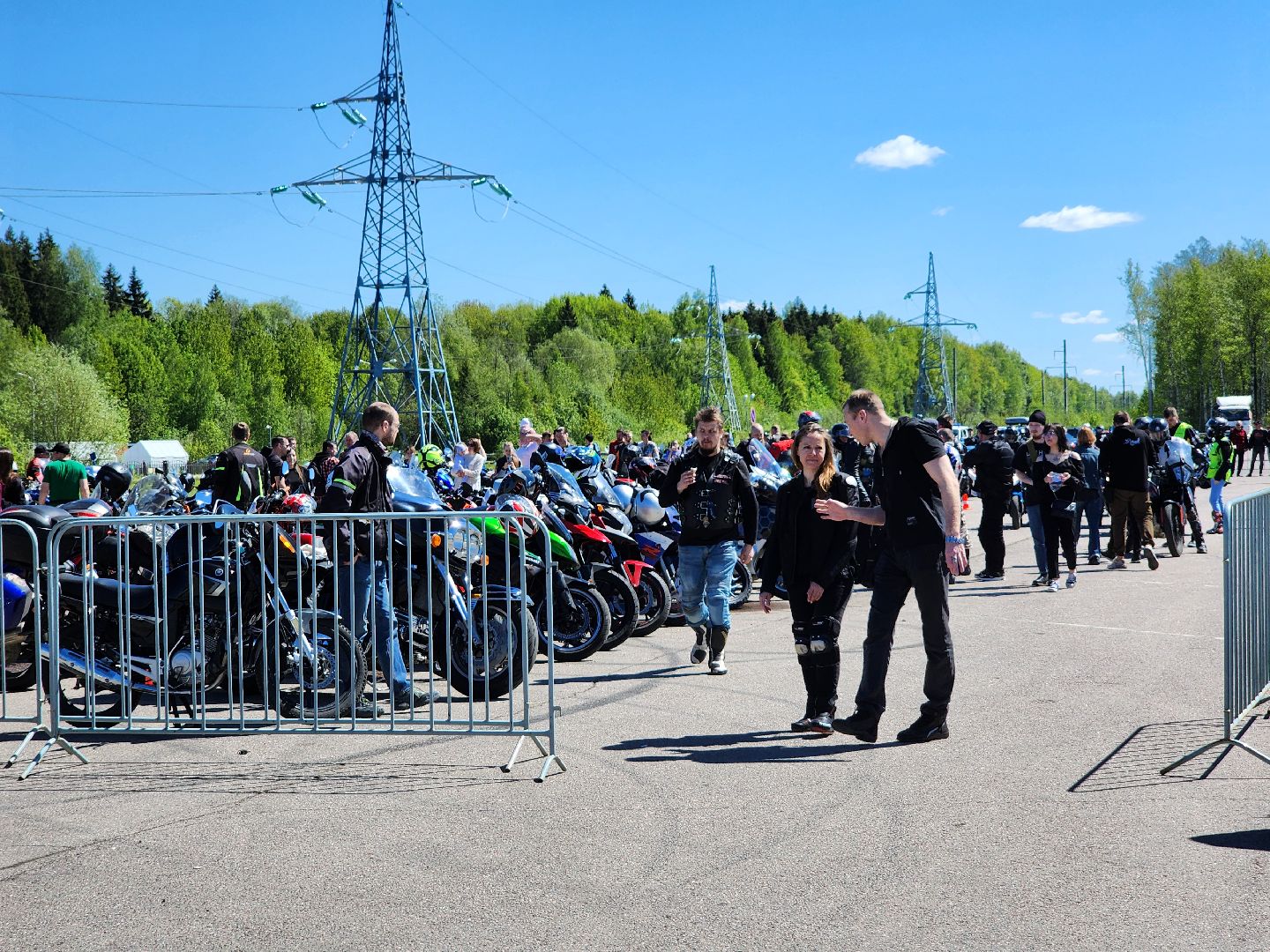 Мотосезон, Мотоциклисты, Дубна, Открытие сезона, Транспорт,