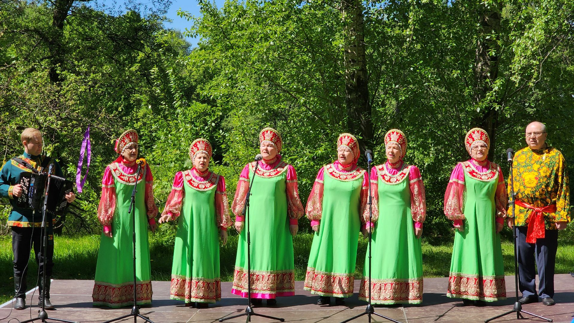 концерт, угрешский фестиваль, фестиваль народного творчества,