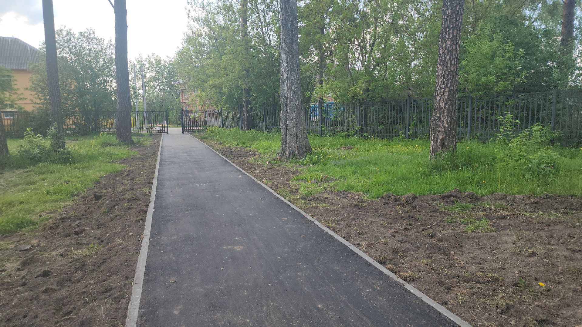 Электрогорск, городского округ павловский посад, благоустройство, народная тропа, тротуар, дорога,