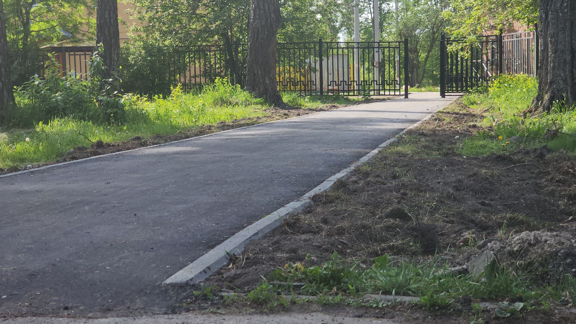 Электрогорск, городского округ павловский посад, благоустройство, народная тропа, тротуар, дорога,