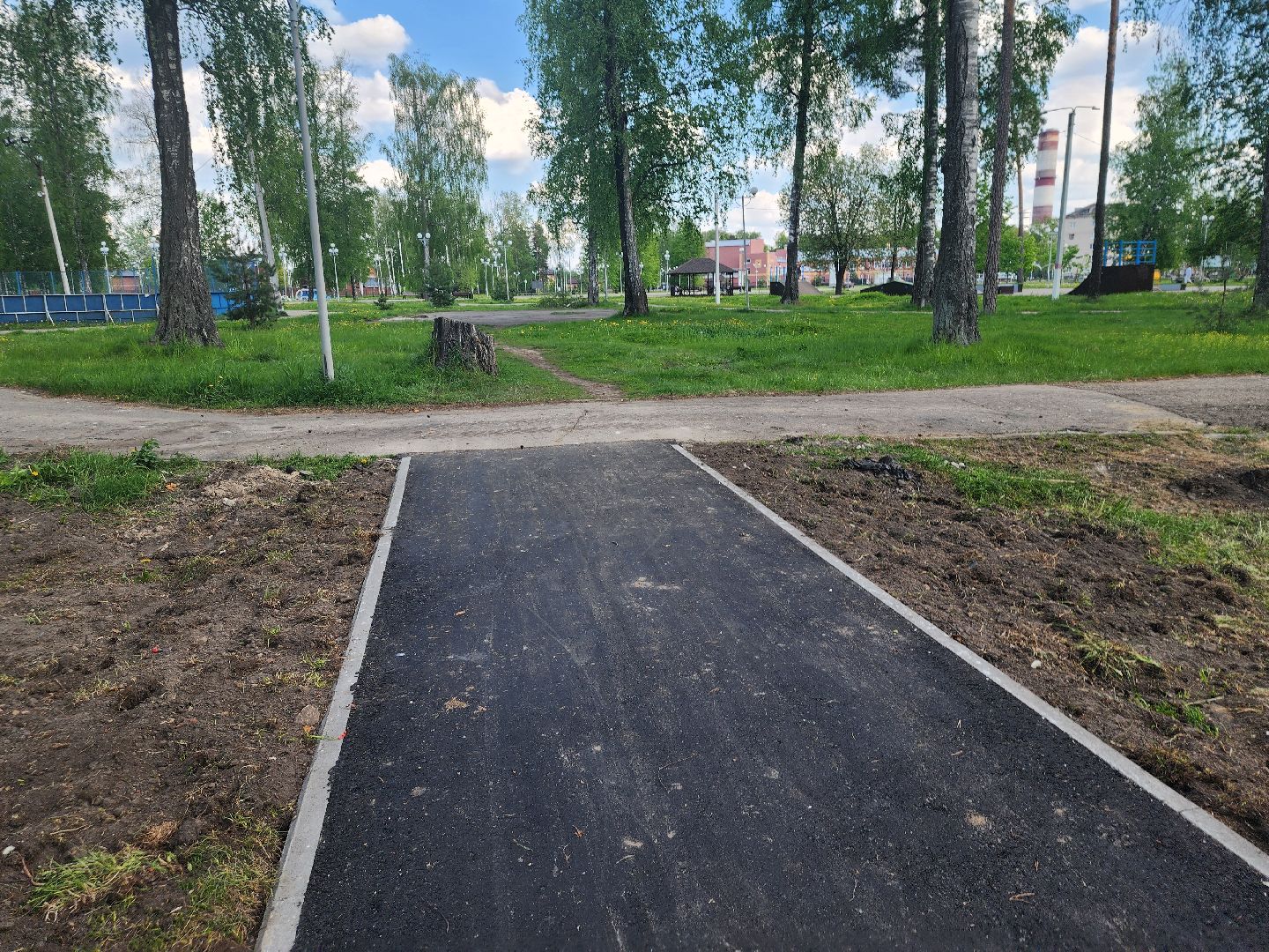 Электрогорск, городского округ павловский посад, благоустройство, народная тропа, тротуар, дорога,