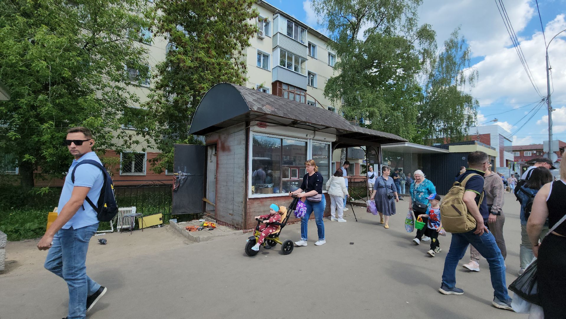 Киоск, Снос, Лобня,