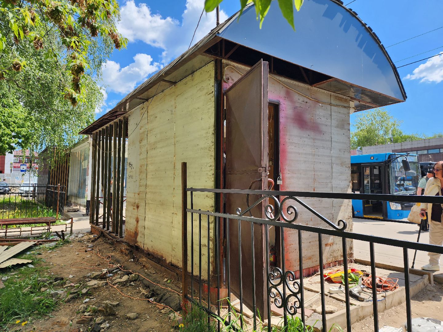 Киоск, Снос, Лобня,