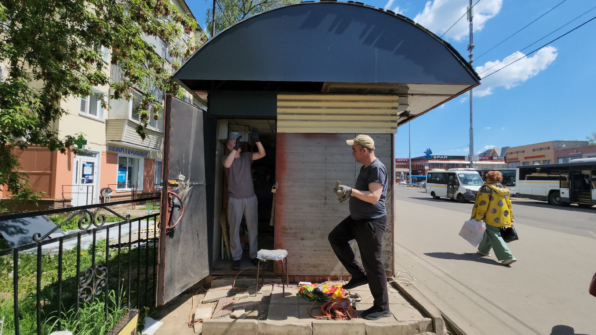 Киоск, Снос, Лобня,