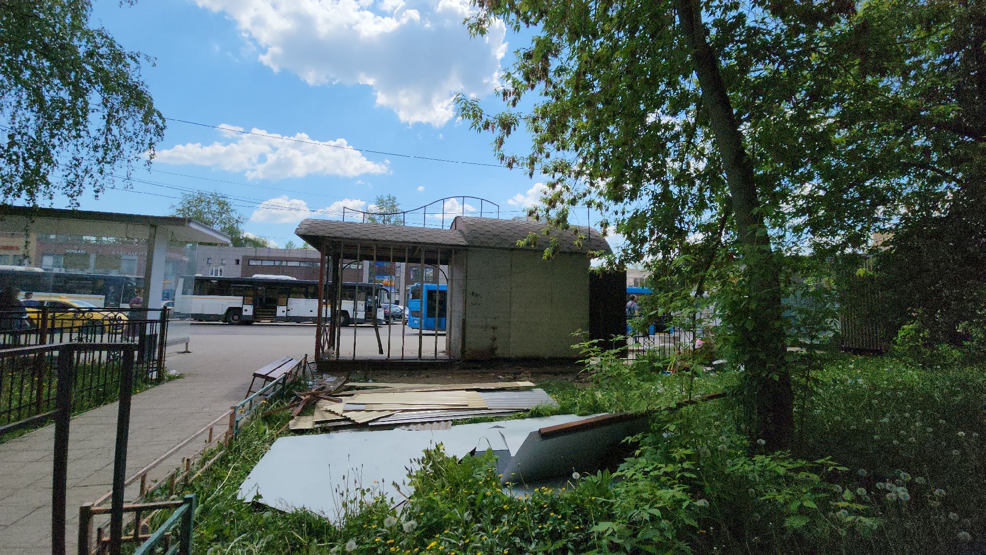 Киоск, Снос, Лобня,