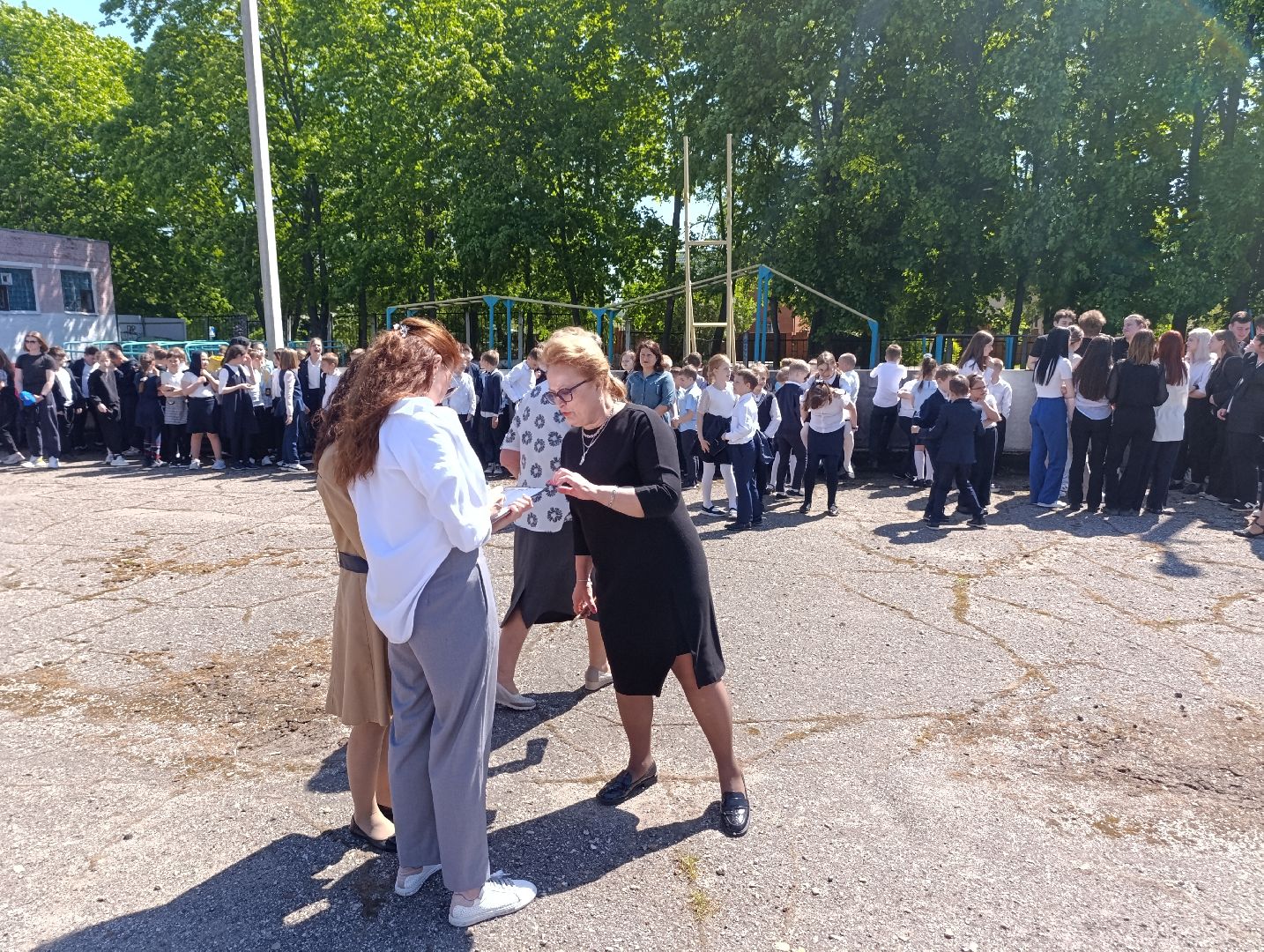 Бронницы, Школа имени Тимофеева, Учебная эвакуация, Антитеррористическая тренировка,