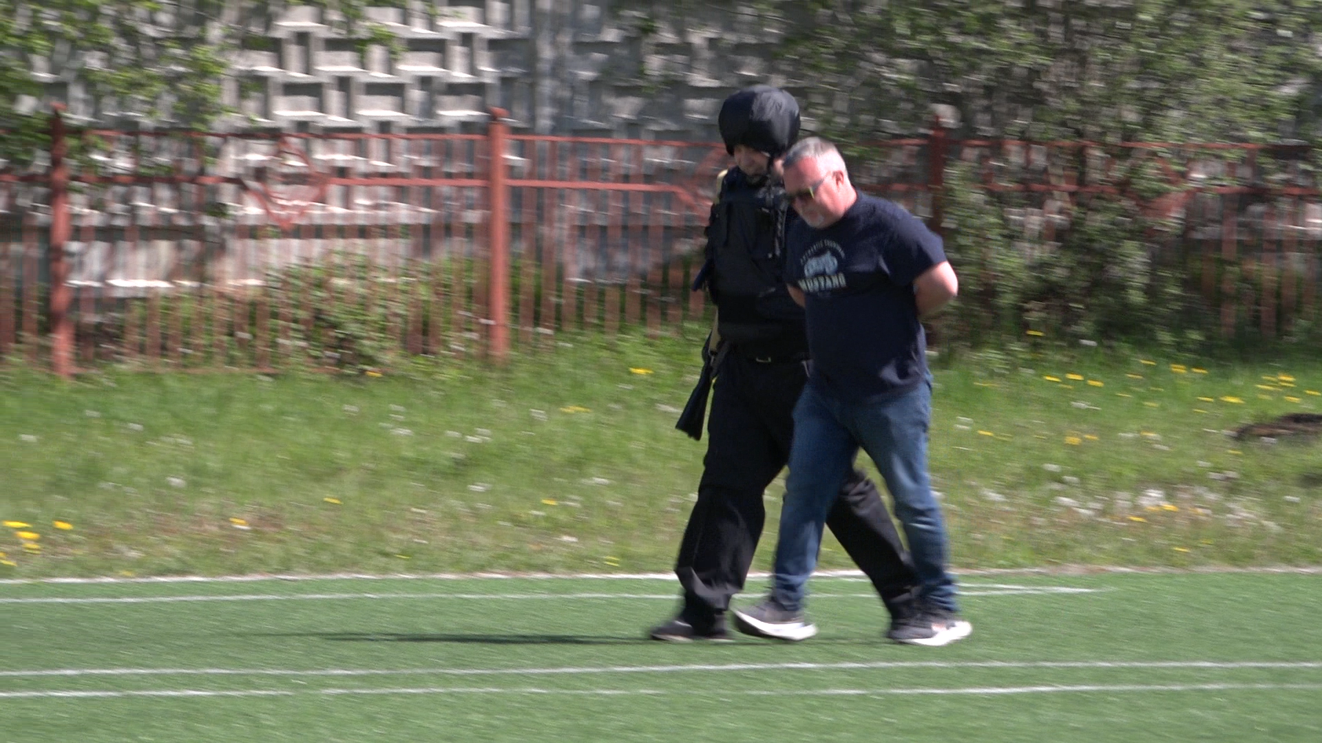 учебные занятия по ГО и ЧС, школа перспектива власиха, антитеррористическая тренировка, эвакуация школьников, комиссия по антитеррору,