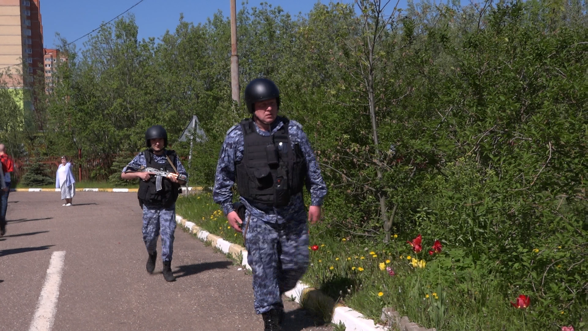 учебные занятия по ГО и ЧС, школа перспектива власиха, антитеррористическая тренировка, эвакуация школьников, комиссия по антитеррору,