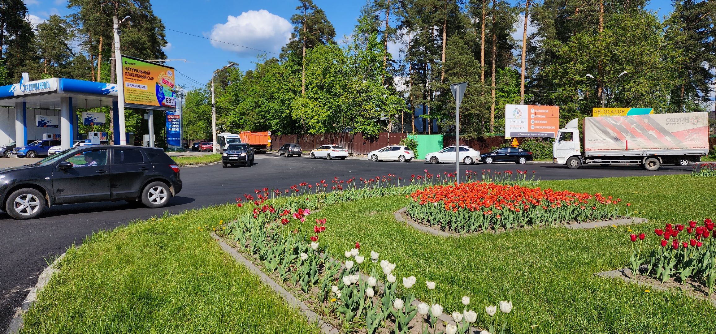 раменское, дороги, на улице электрификации отремонтировали дорогу,