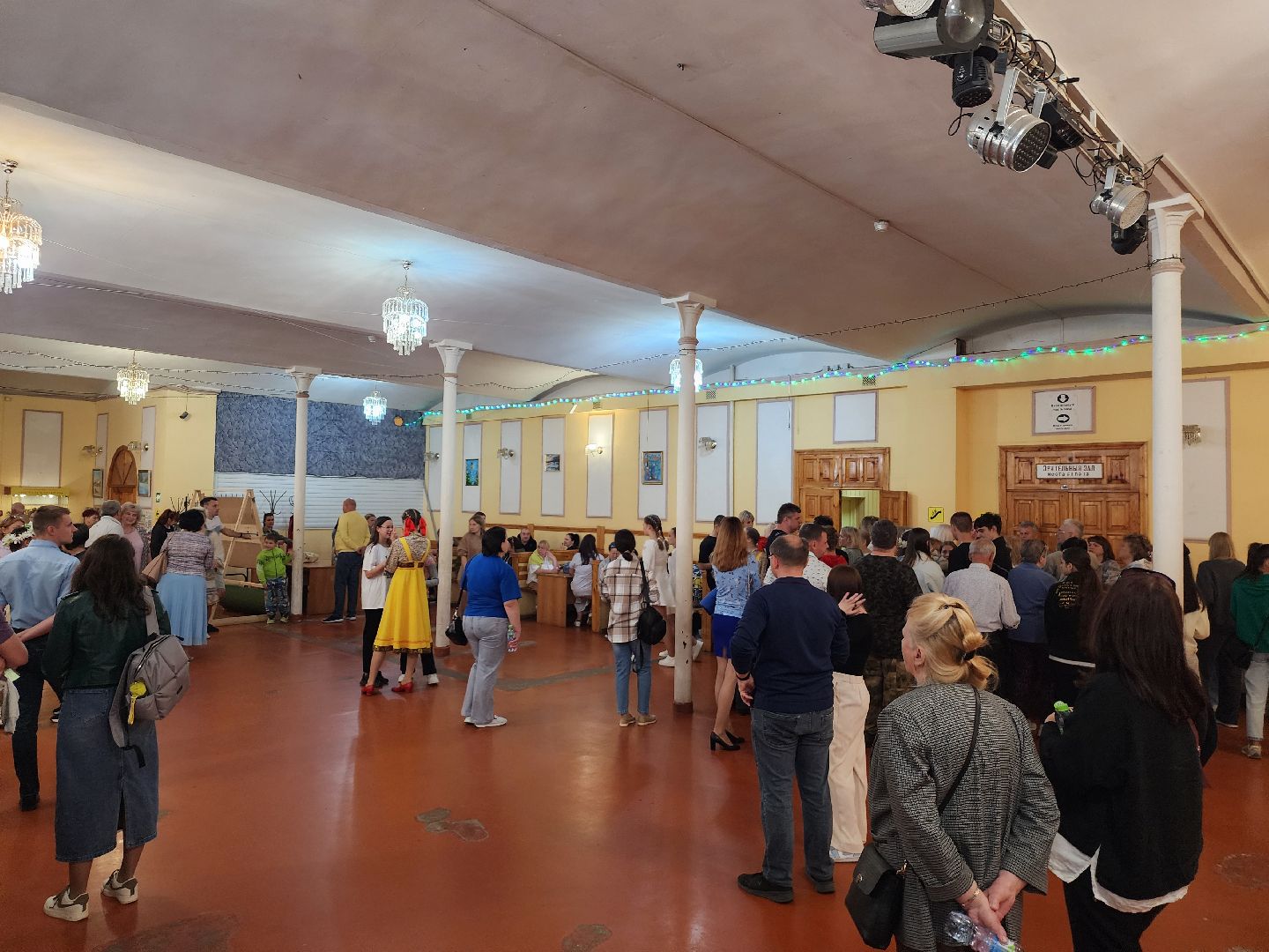 вдохновение, отчетный концерт, дк исток, серпухов, гимназия №1, народный танец,