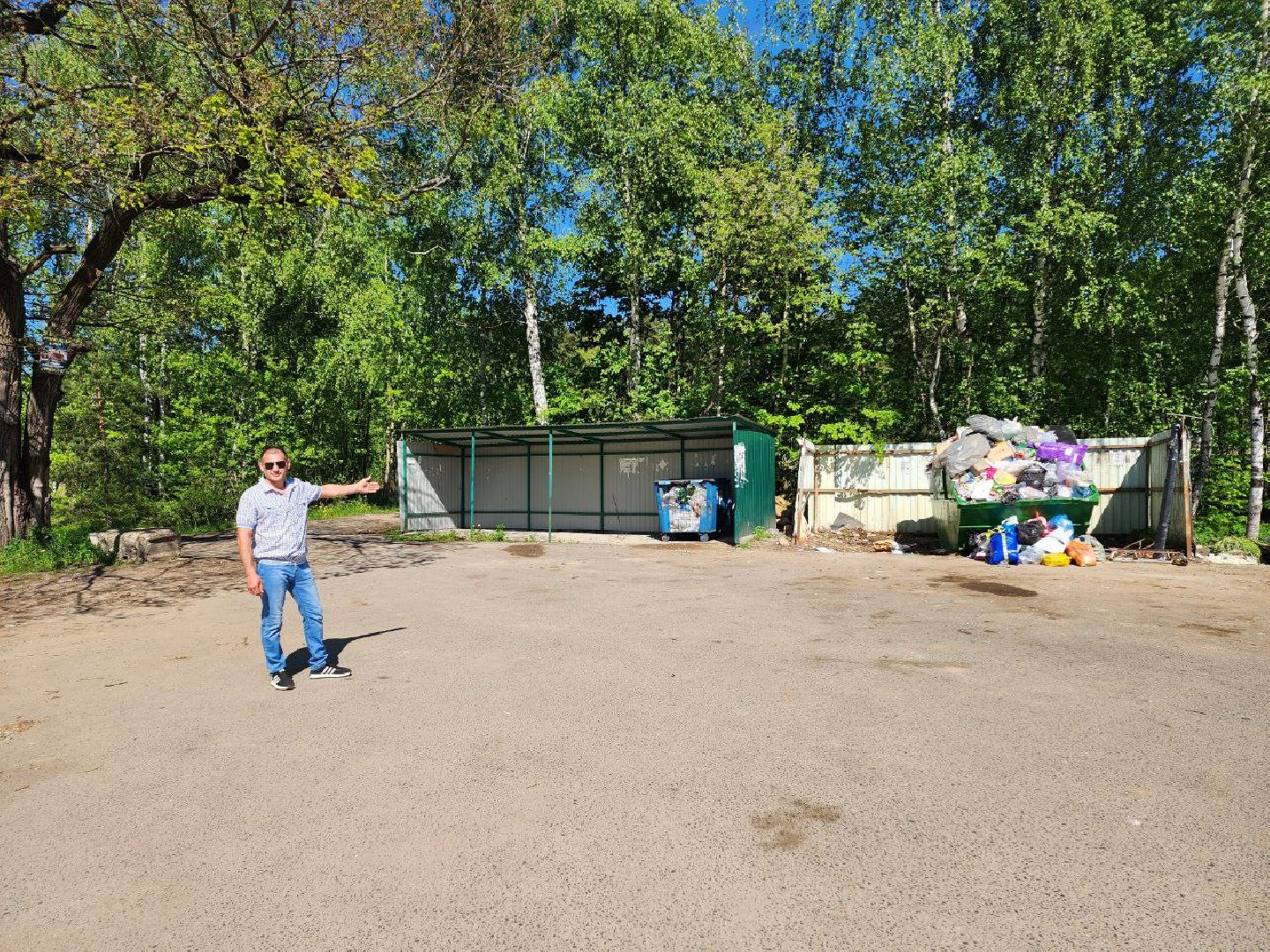 чехов, жкх, контейнерная площадка, мусоровоз, жители,