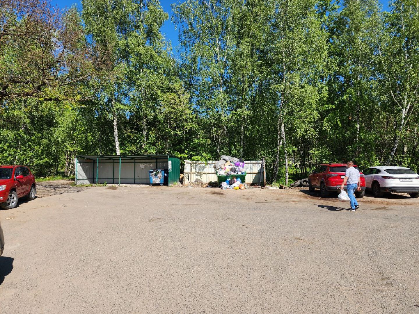 чехов, жкх, контейнерная площадка, мусоровоз, жители,