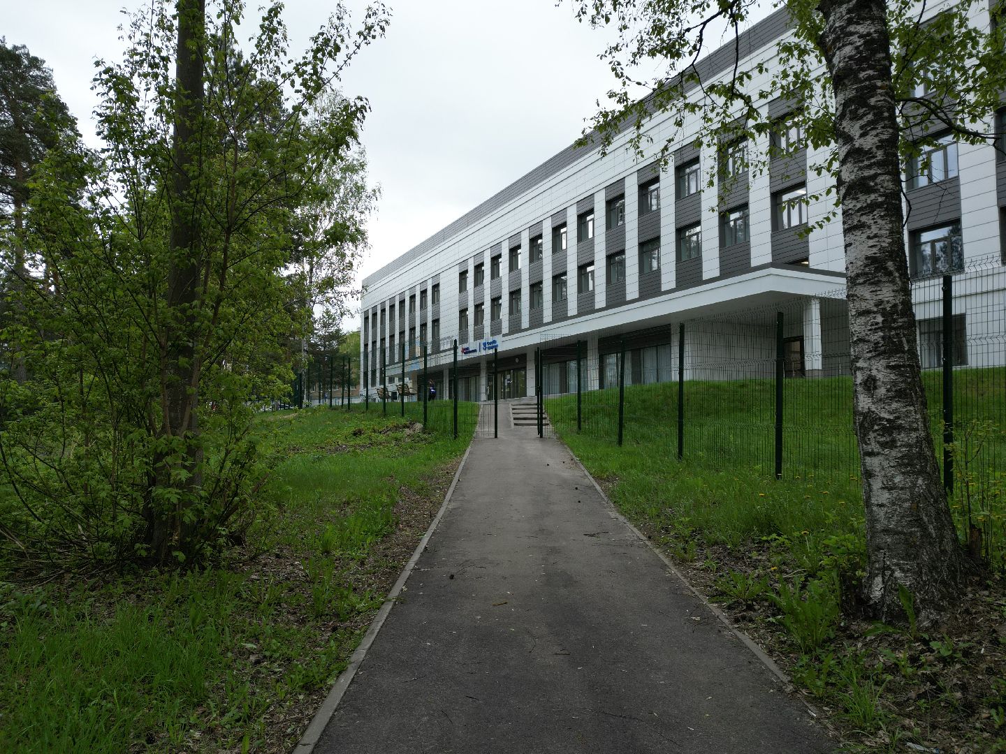 видео с коптера, поликлиника, егорьевск,