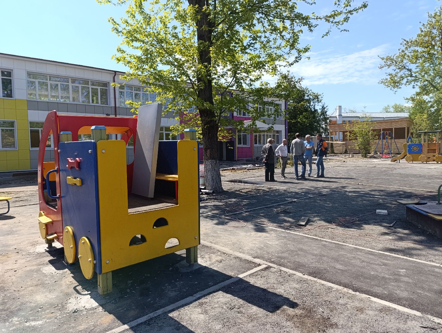 Бронницы, Капремонт, Капремонт детского сада Радуга, Благоустройство,