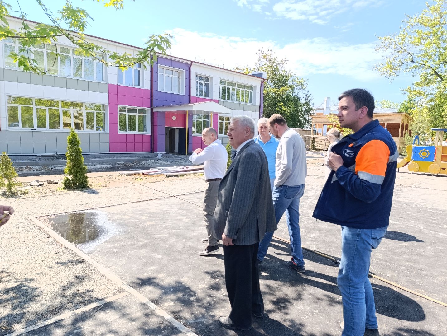 Бронницы, Капремонт, Капремонт детского сада Радуга, Благоустройство,