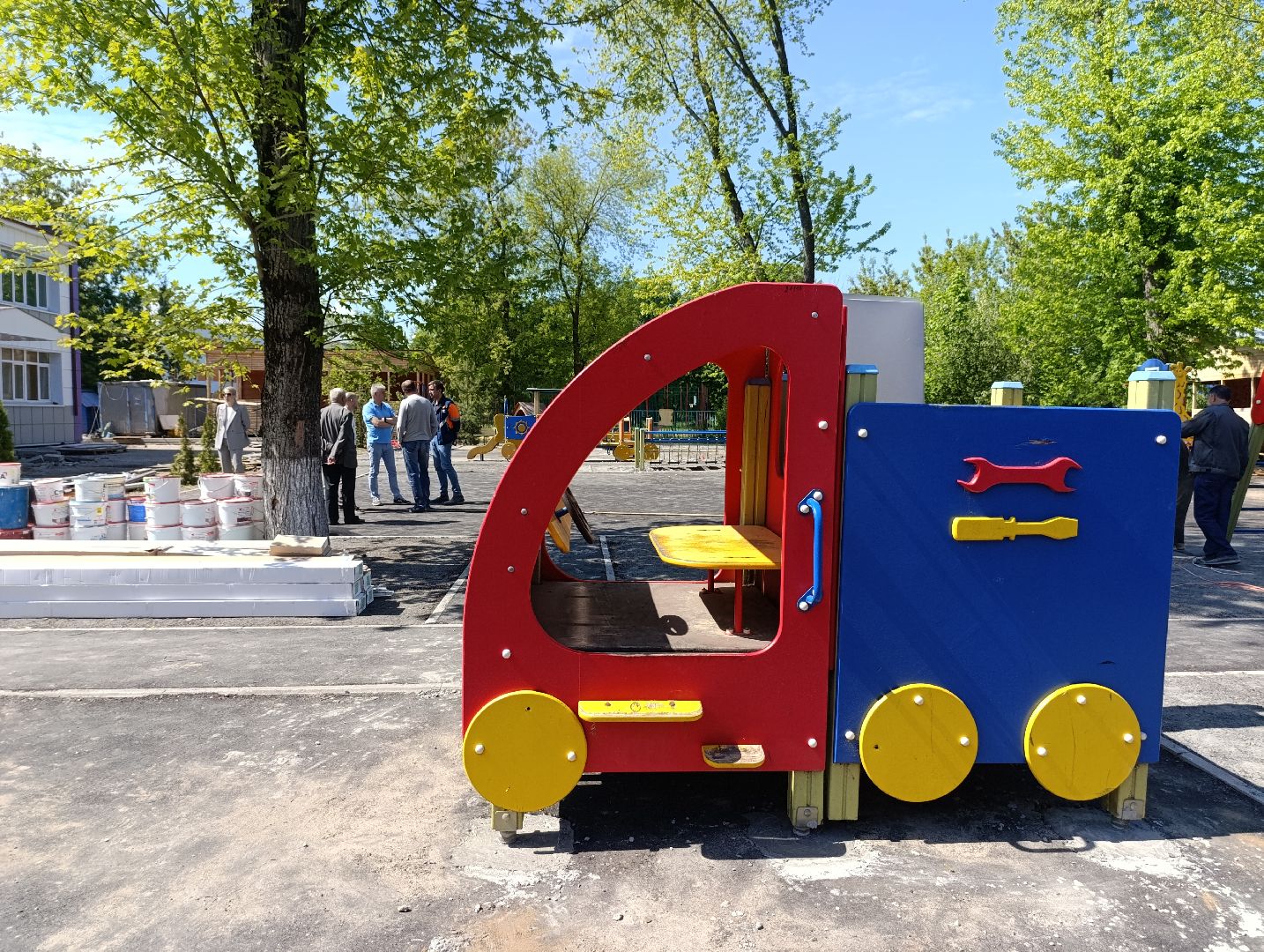 Бронницы, Капремонт, Капремонт детского сада Радуга, Благоустройство,