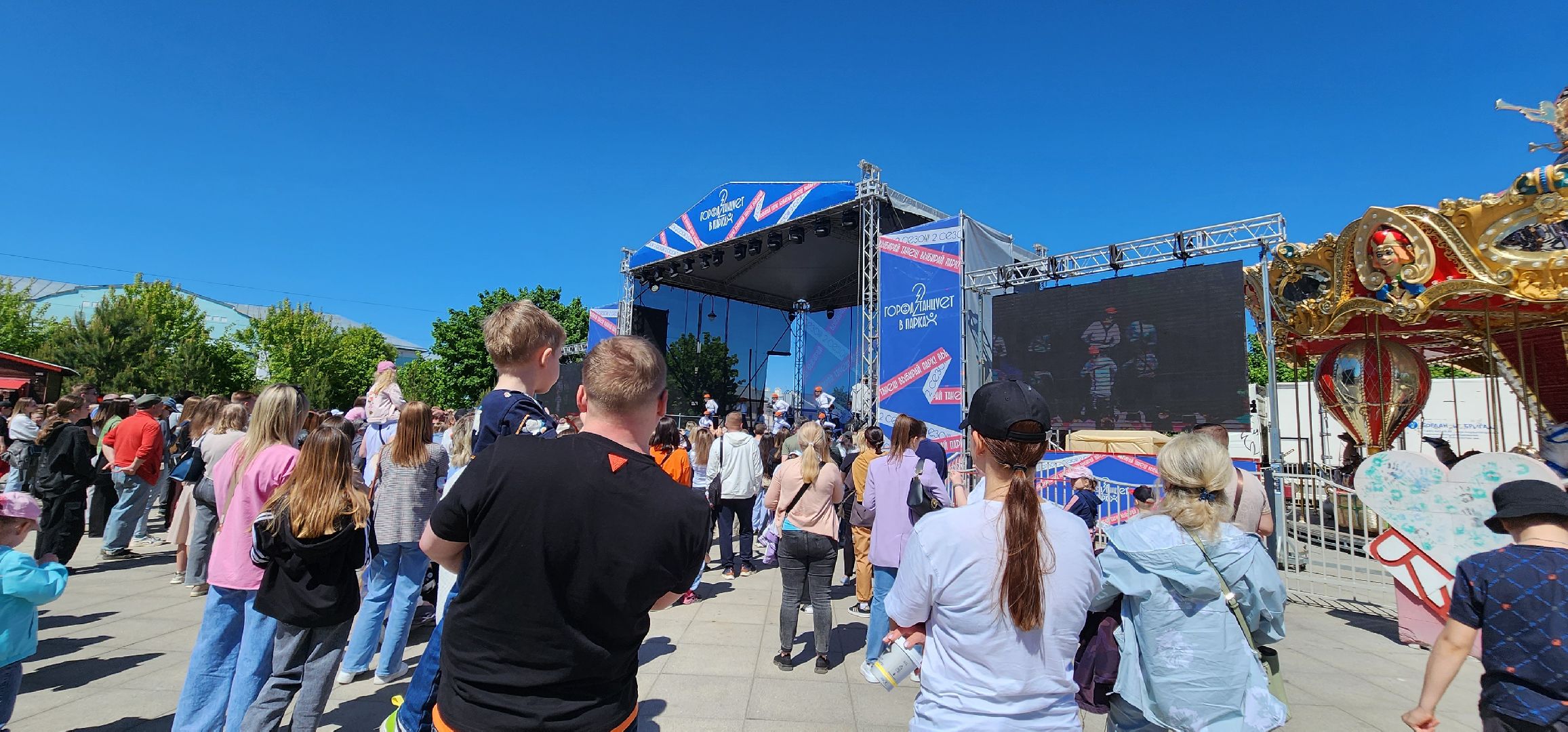 Коломна, город танцует в парках, танцевальный фестиваль,