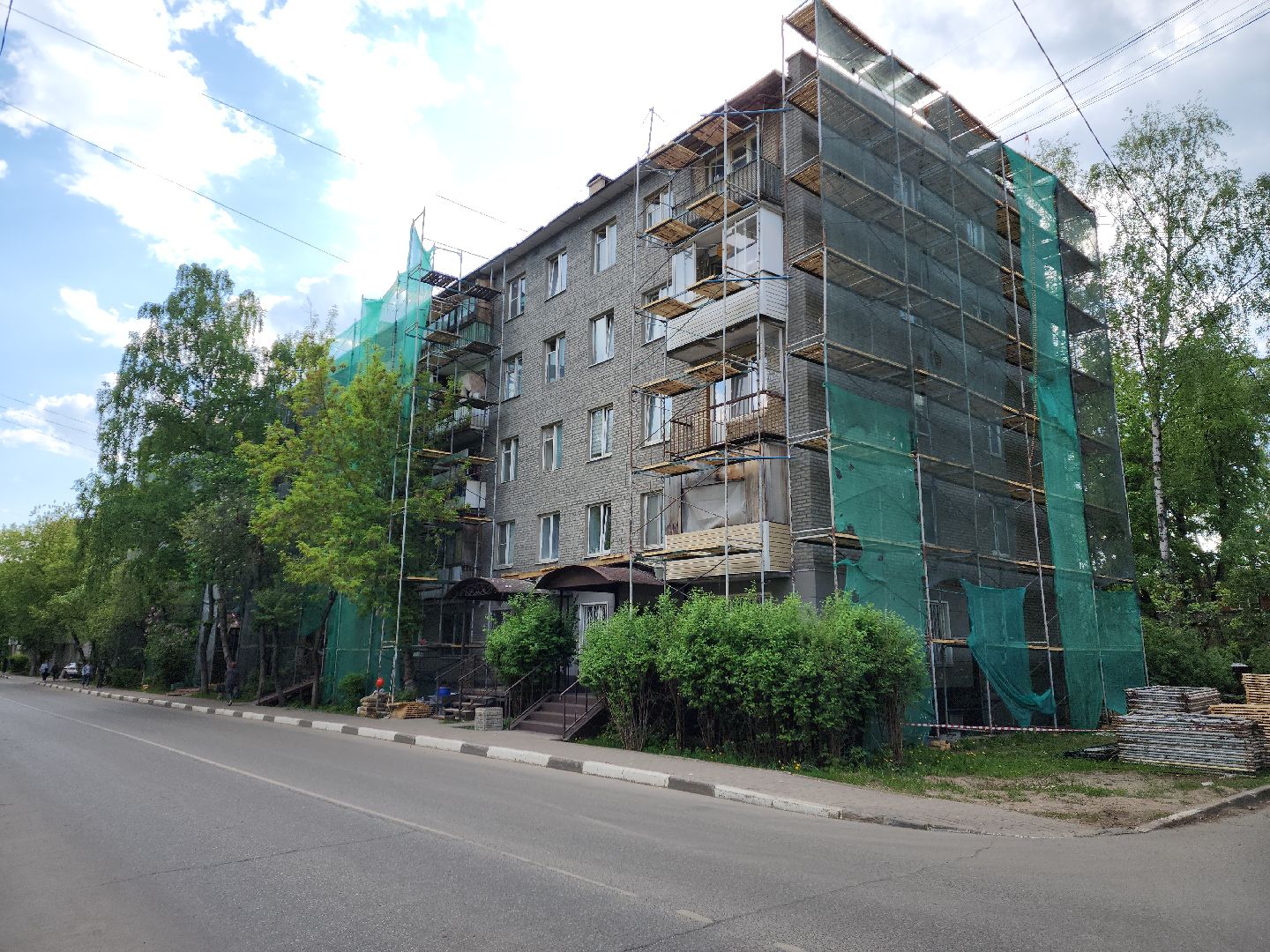 капитальный ремонт, пушкино, многоквартирные дома, ремонт многоквартирных домов,