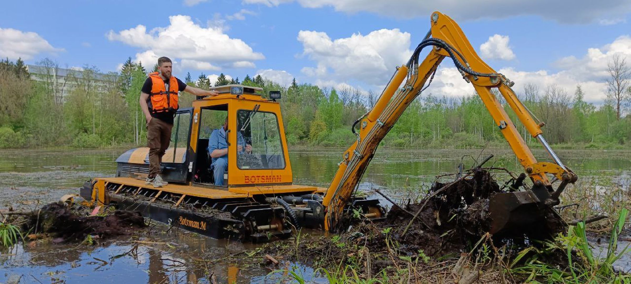 Дмитров, Очистка прудов,