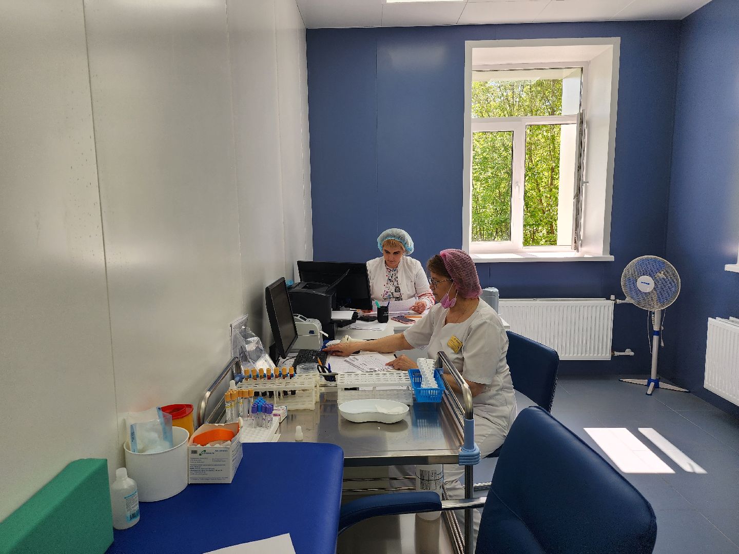 капитальный ремонт, капитальный ремонт поликлиники, открытие,