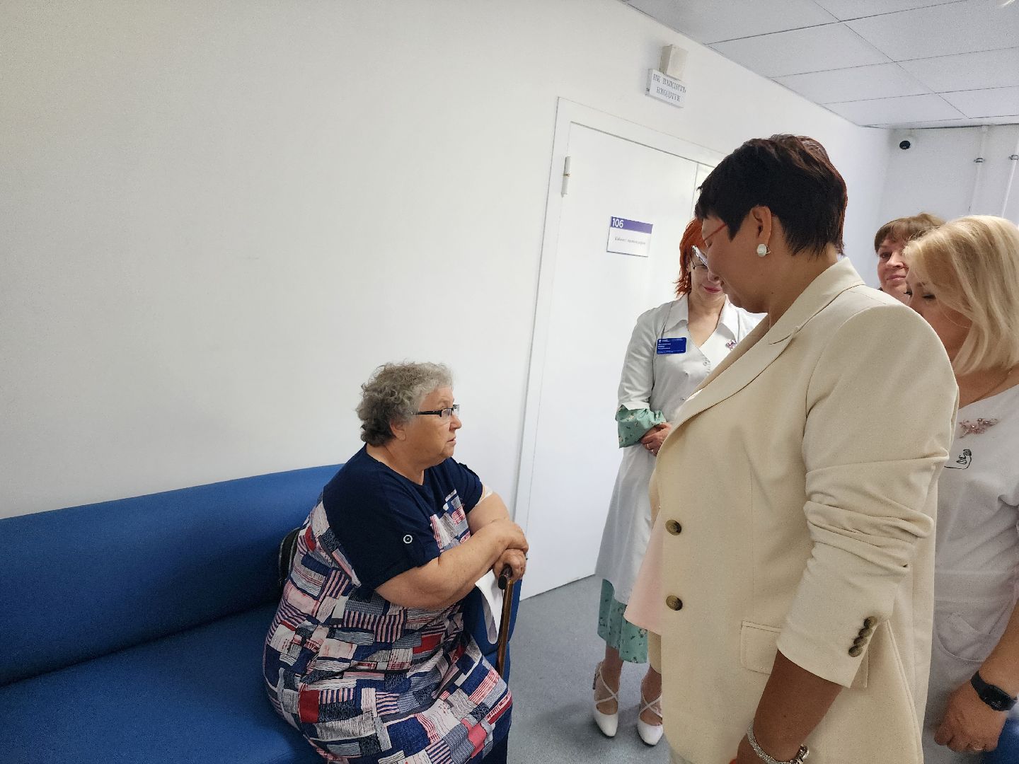 капитальный ремонт, капитальный ремонт поликлиники, открытие,