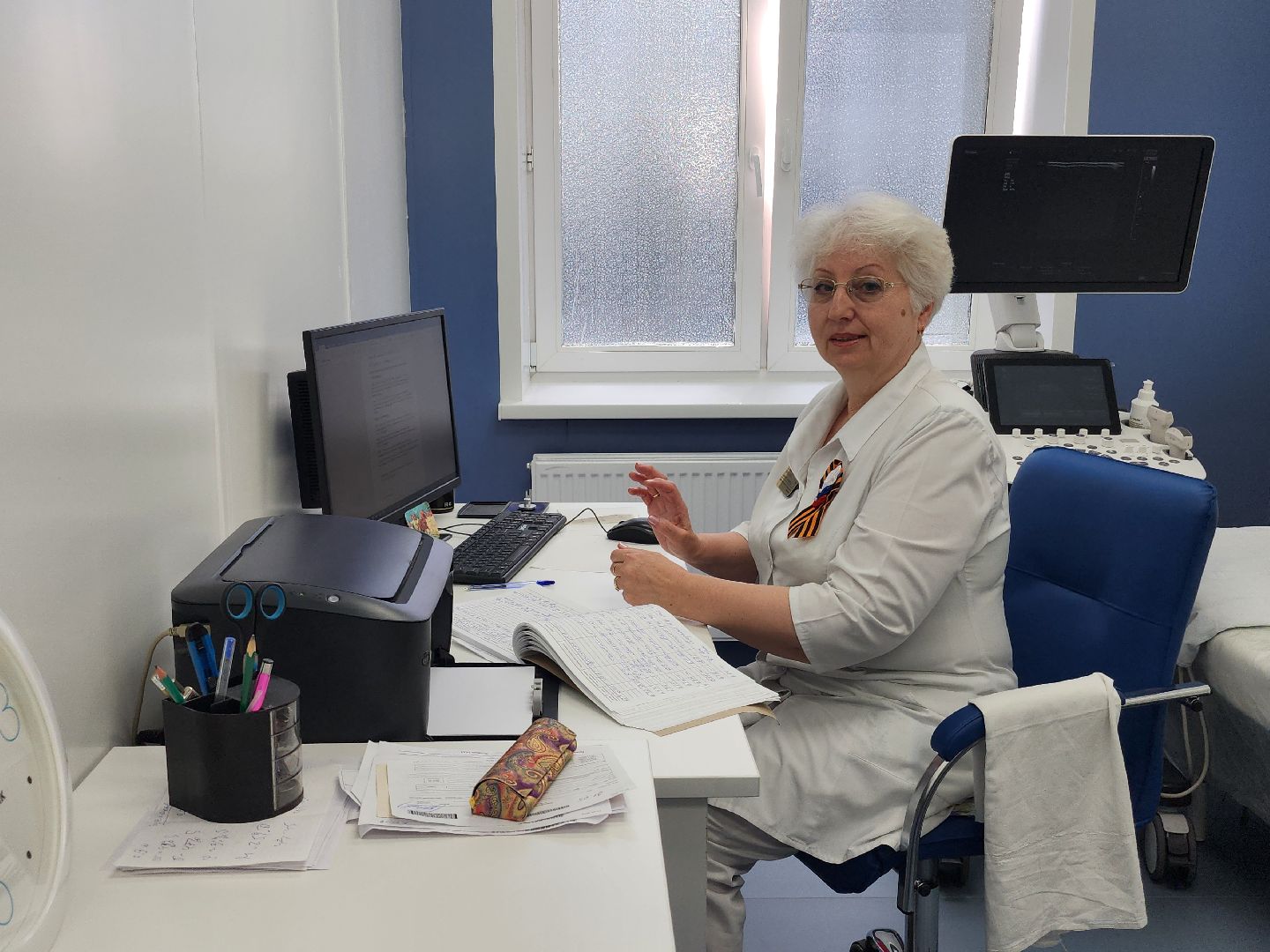 капитальный ремонт, капитальный ремонт поликлиники, открытие,