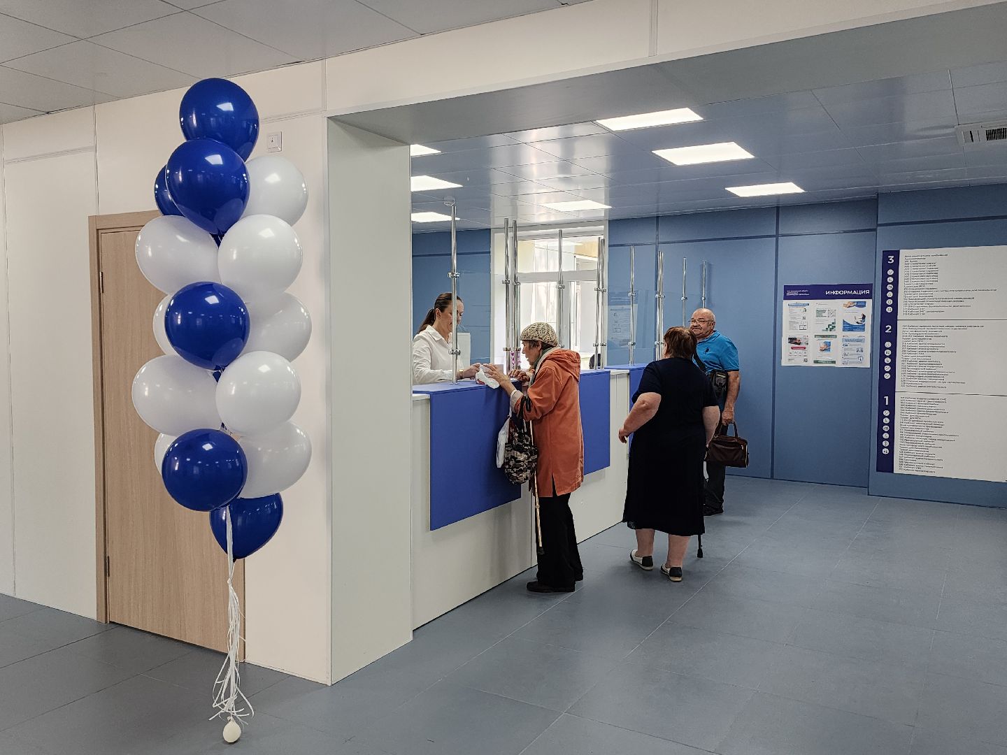 капитальный ремонт, капитальный ремонт поликлиники, открытие,