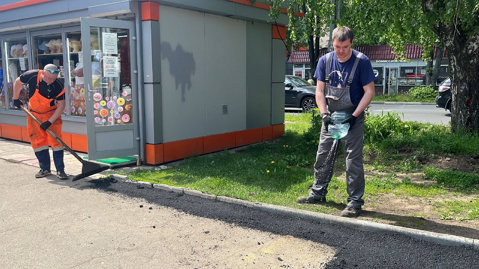 ямы, ямочный ремонт, ремонт дорог, дороги,