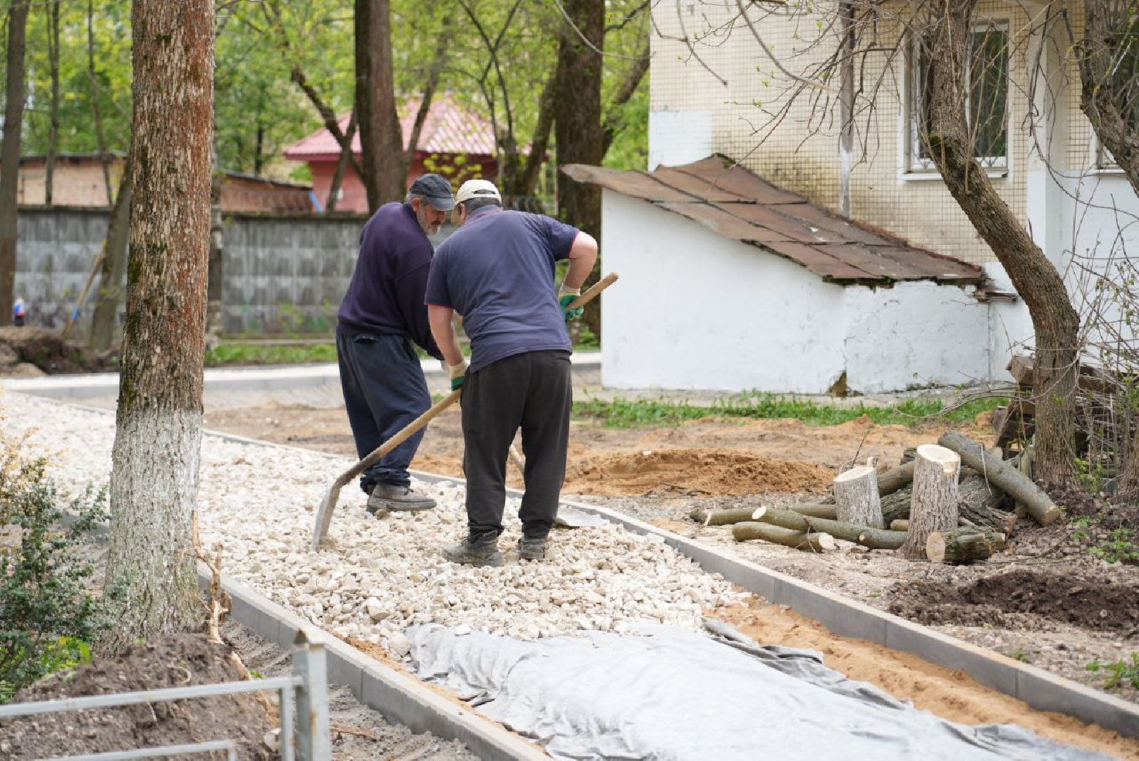 Тротуары, Народные тропы, Благоустройство, Сергиев Посад, Сергиево-Посадский городской округ, Хотьково, Выбор жителей,