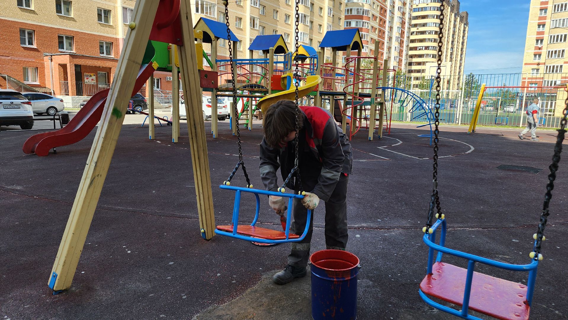 Егорьевск, Подмосковье, Московская область, Детская площадка, Благоустройство,