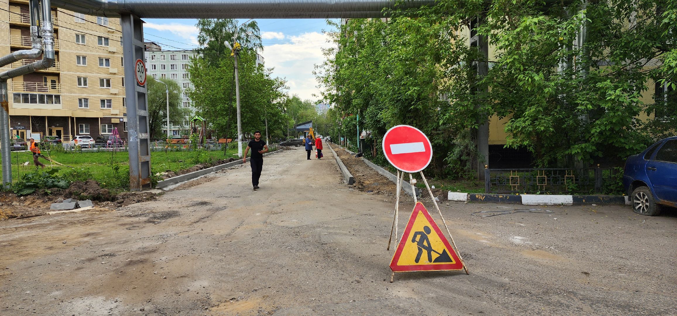 раменское, благоустройство, комплексное благоустройство двора дома 9 на улице Гурьева,