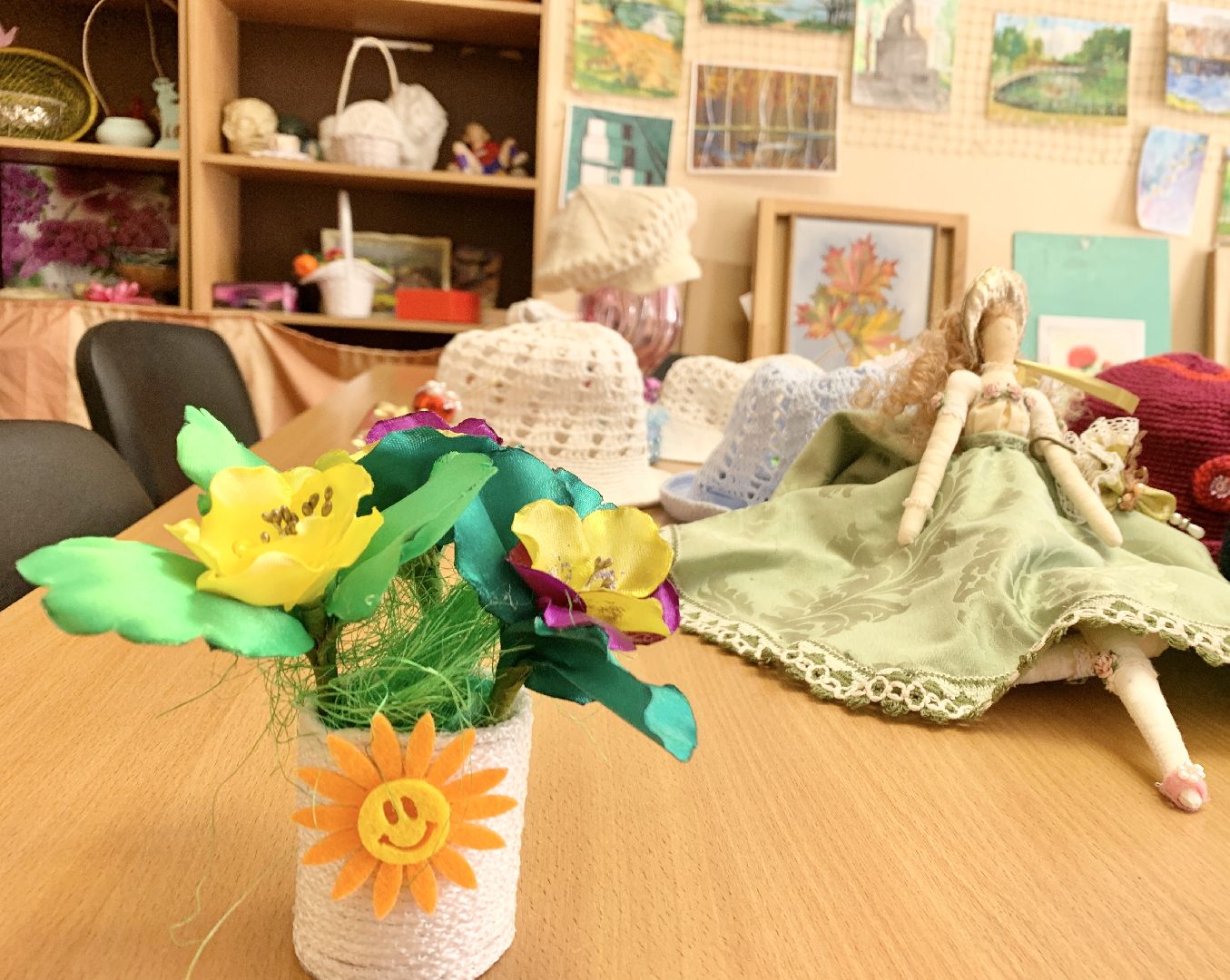 Балашиха, Подмосковье, активное долголетие, выставки, Украшения, поделки,