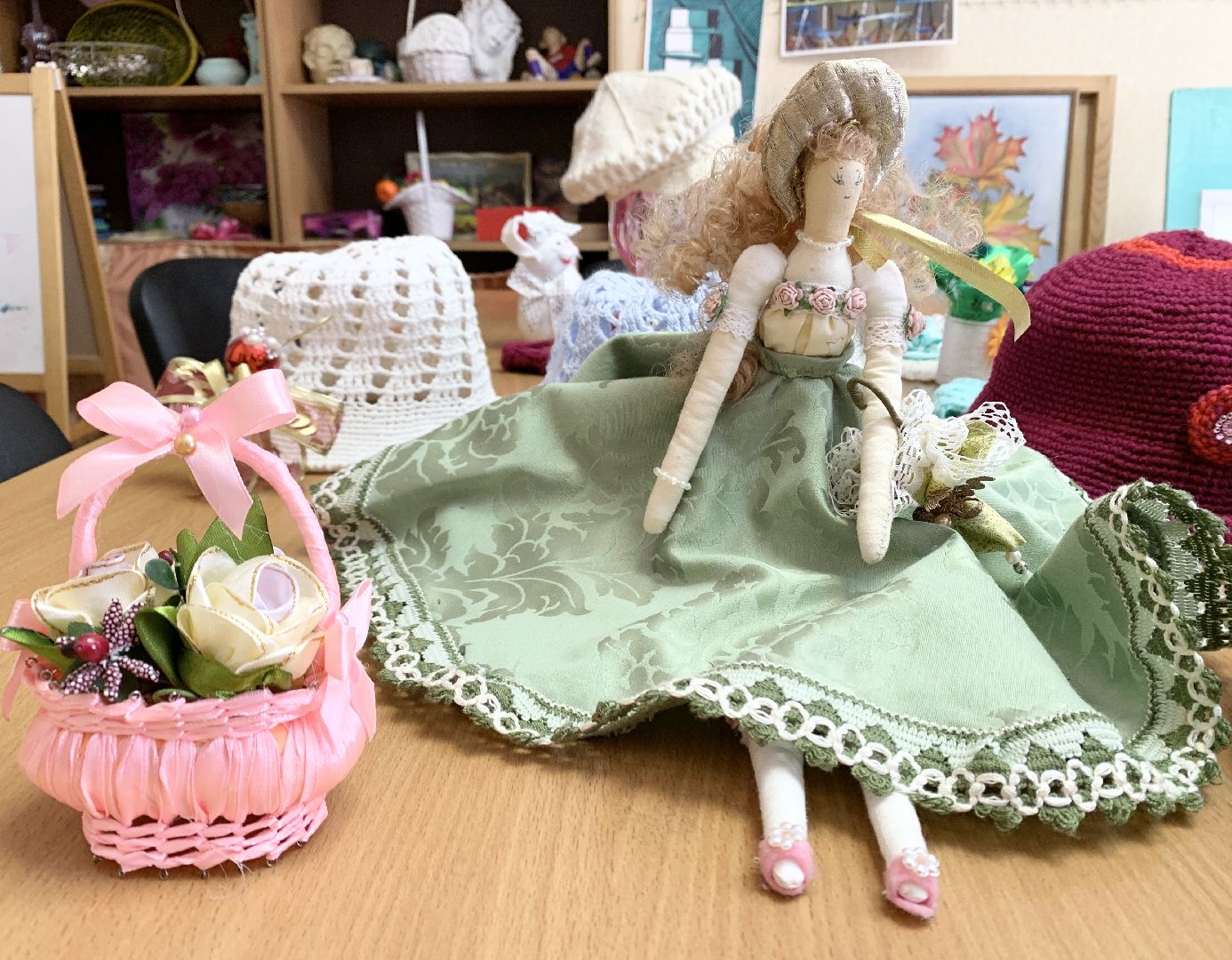 Балашиха, Подмосковье, активное долголетие, выставки, Украшения, поделки,