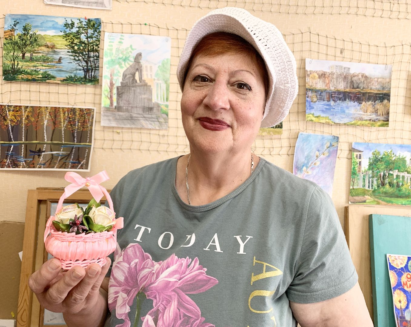 Балашиха, Подмосковье, активное долголетие, выставки, Украшения, поделки,