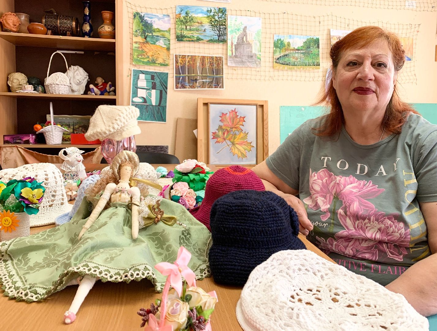 Балашиха, Подмосковье, активное долголетие, выставки, Украшения, поделки,