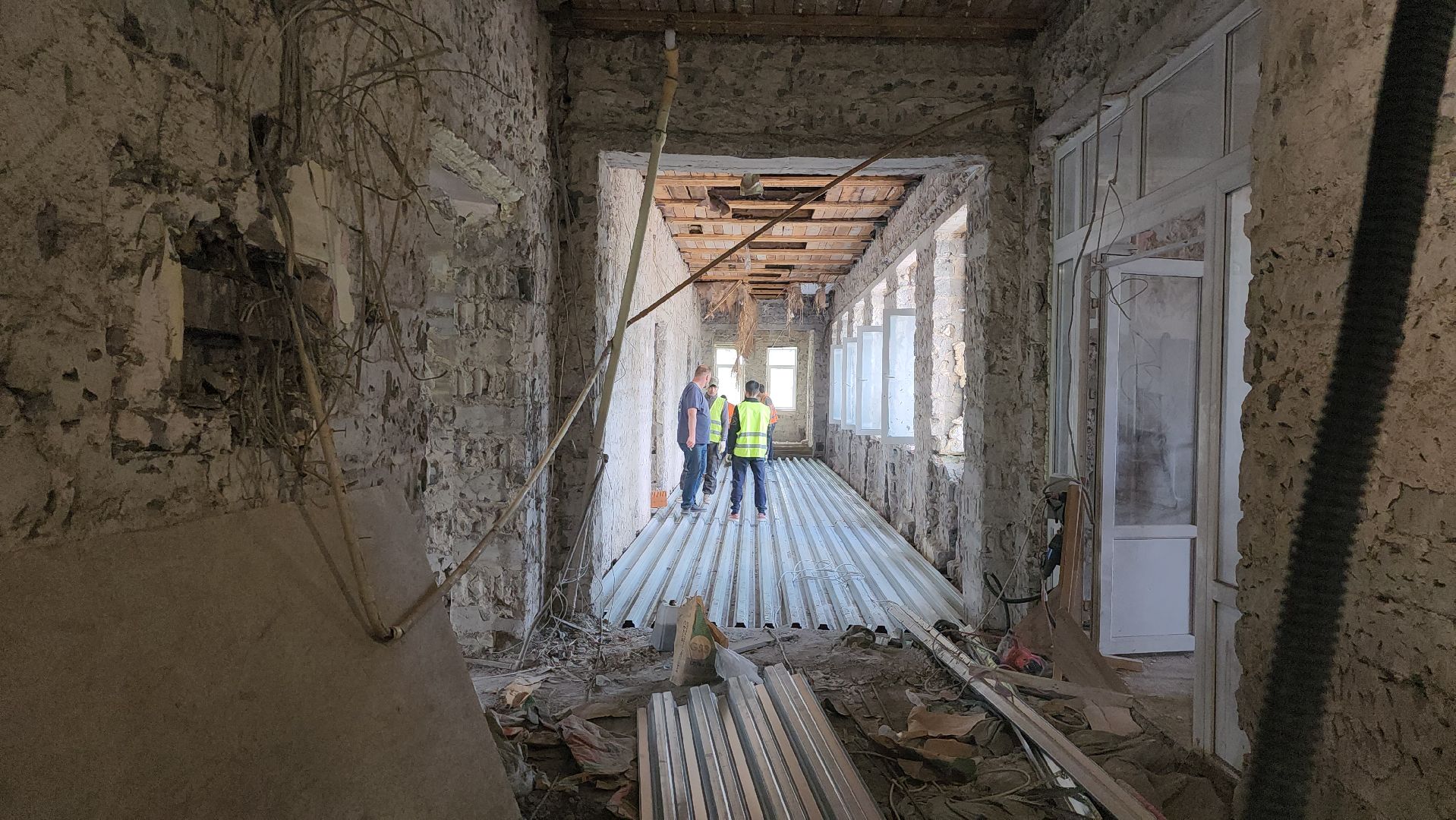 Дубна, Школа 1, Строительство, капитальный ремонт,