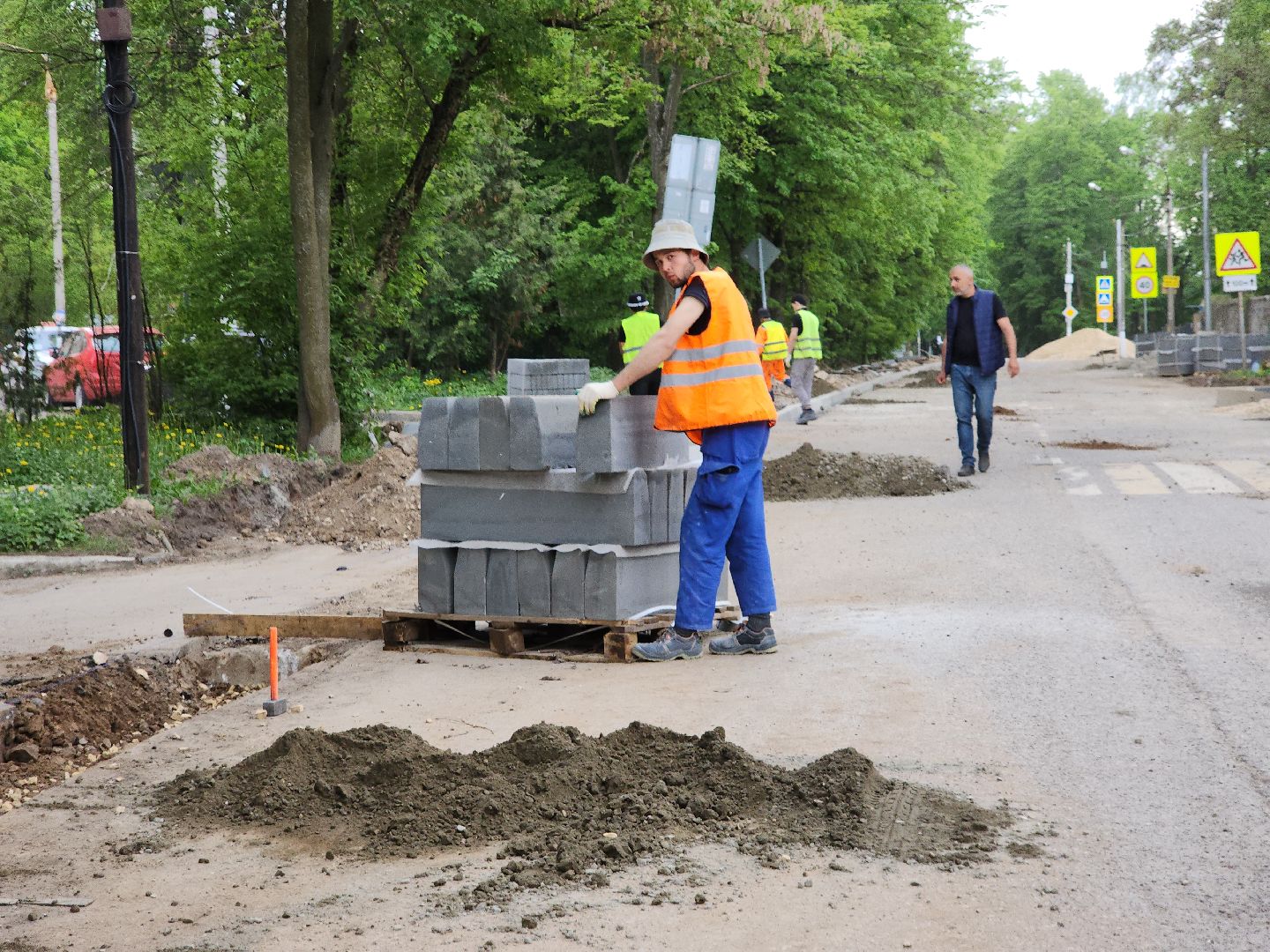 пушкино, ремонт дорог, благоустройство 2024, улица,