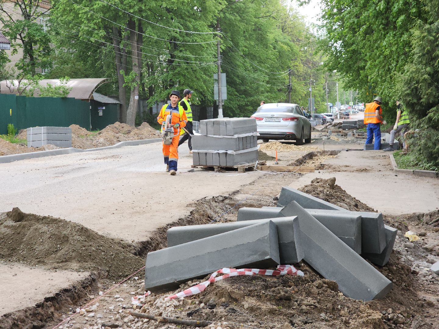 пушкино, ремонт дорог, благоустройство 2024, улица,