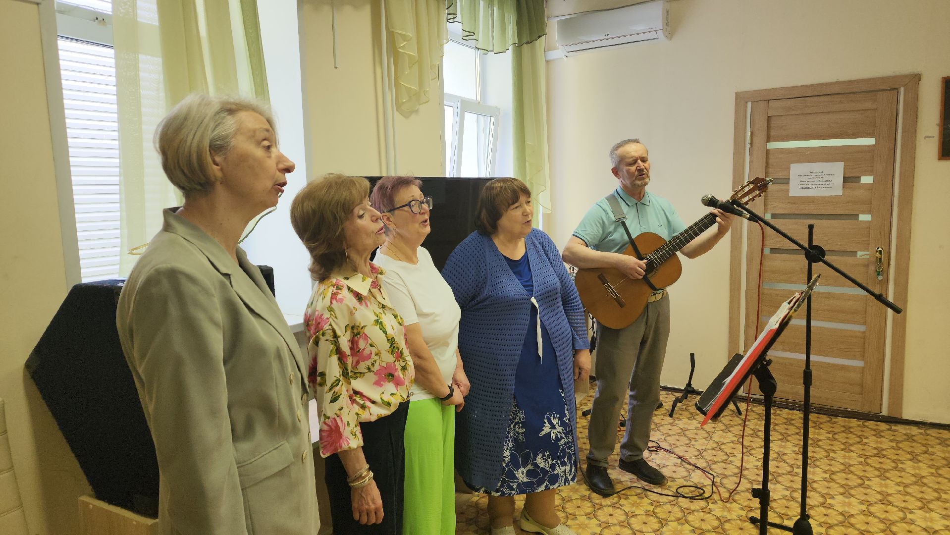 пушкино, концерт, волонтерство, активное долголетие, музыка, пение,