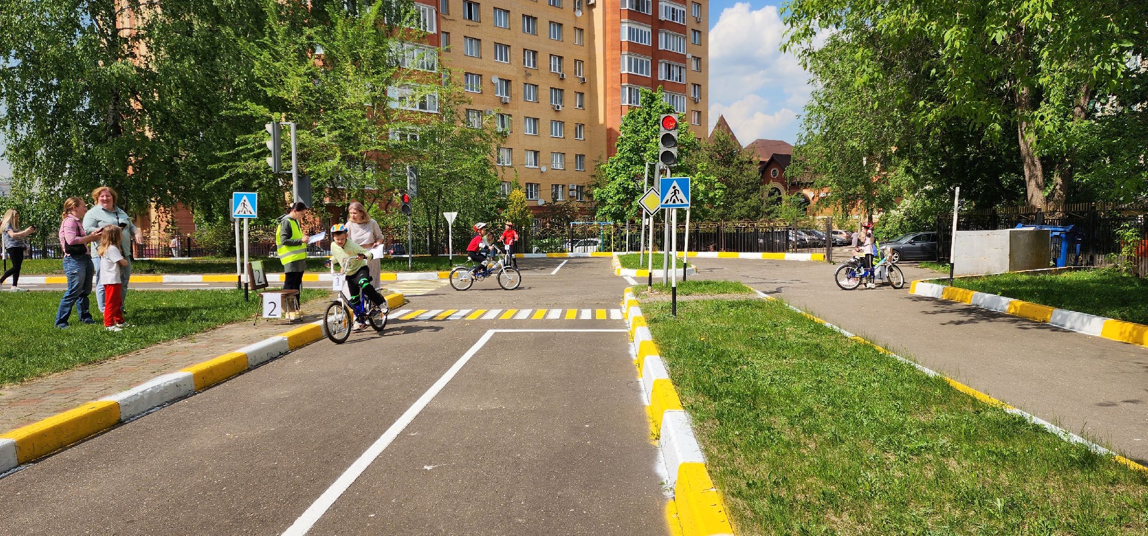 раменское, образование, соревнование по велосипедной езде среди школьников,