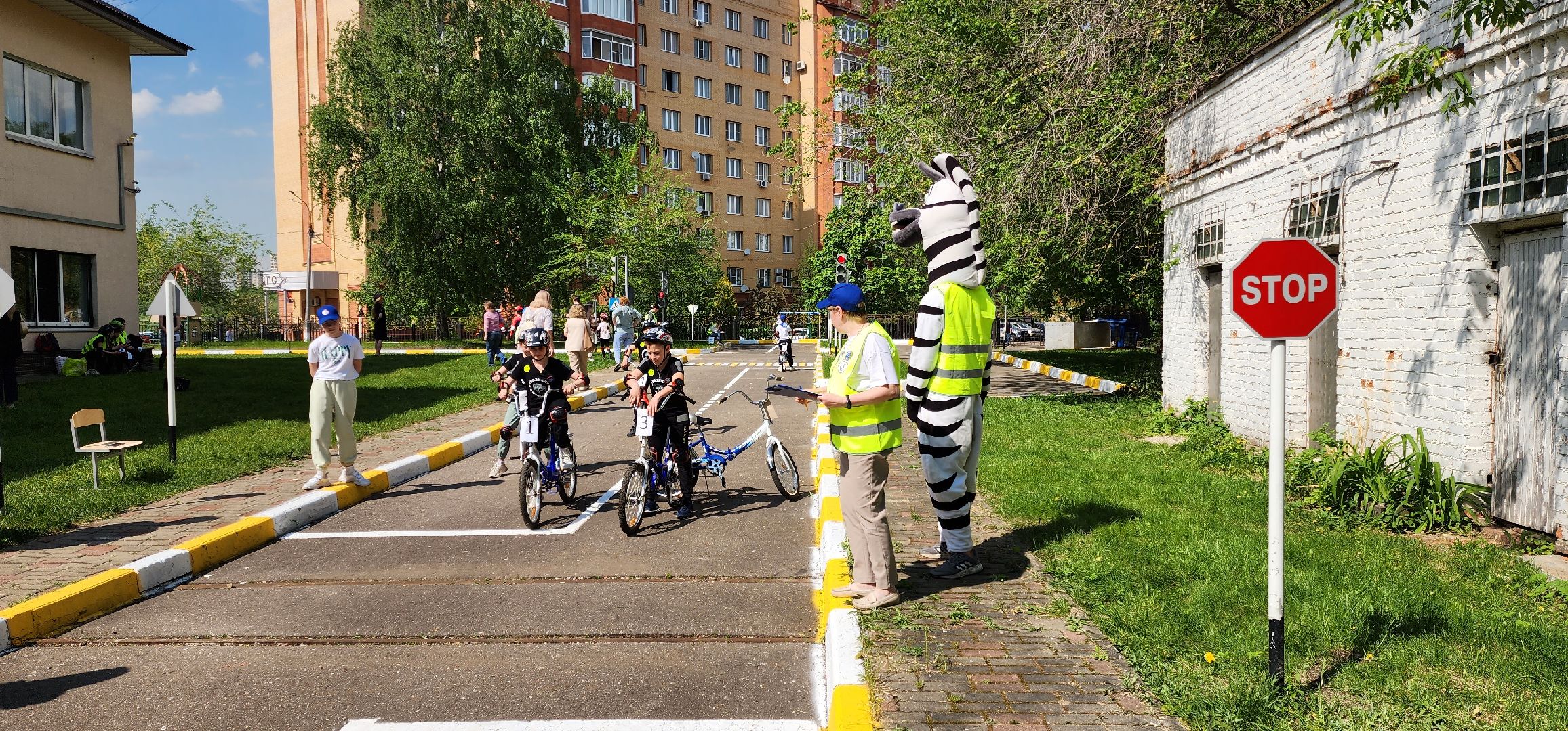 раменское, образование, соревнование по велосипедной езде среди школьников,