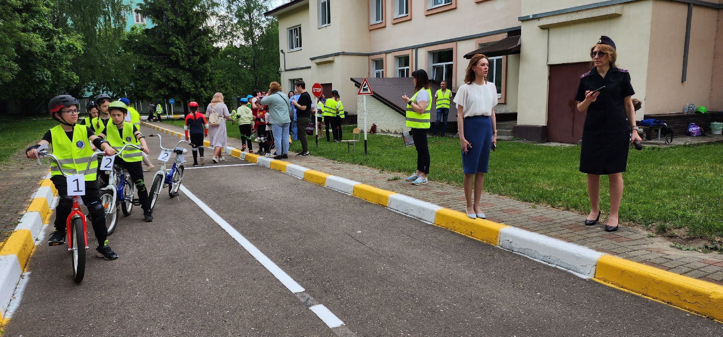 раменское, образование, соревнование по велосипедной езде среди школьников,