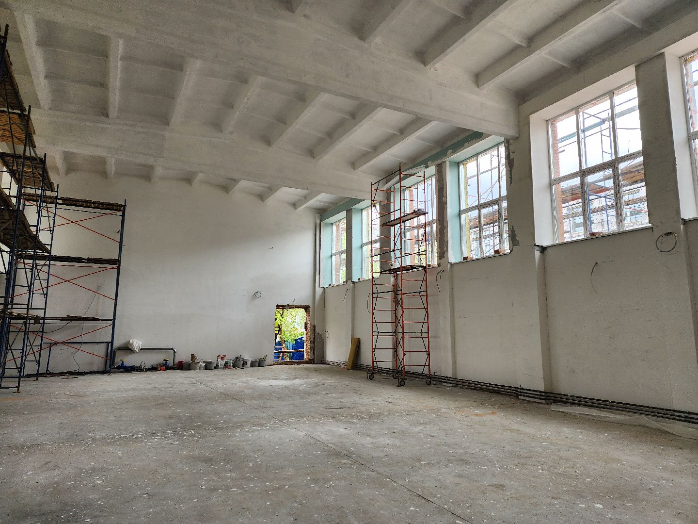 серпухов, подмосковье, капремонт школы,