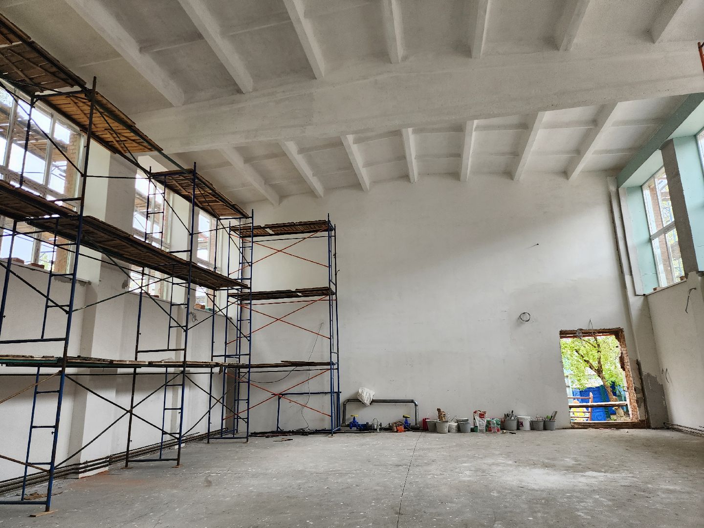 серпухов, подмосковье, капремонт школы,